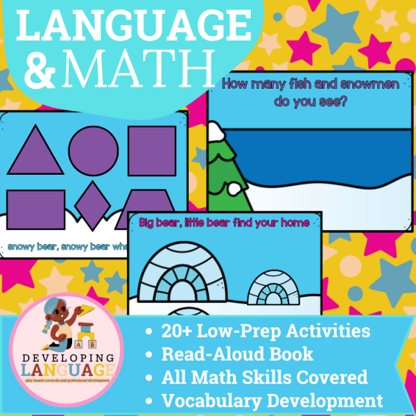 I Spy a Polar Bear - Winter-Themed Math & Literacy Activities for Preschoolers - Image 3