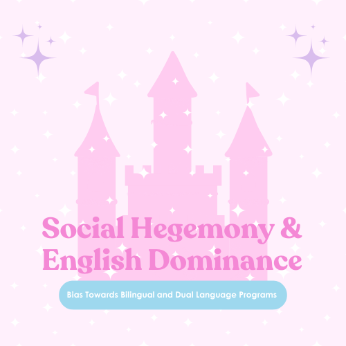 Social Hegemony and English Domainance: Bias toward Bilingual and Dual-Language Programs